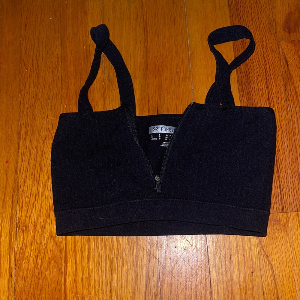 Forever 21 party top crop top size small